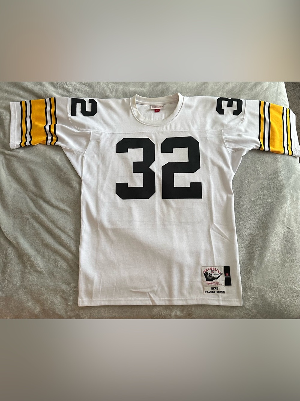 Mitchell & Ness Franco Harris #32 Steelers 1975 Authentic Throwback Jersey 44 L